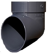 Колено 45° "Графит" "Grand Line"