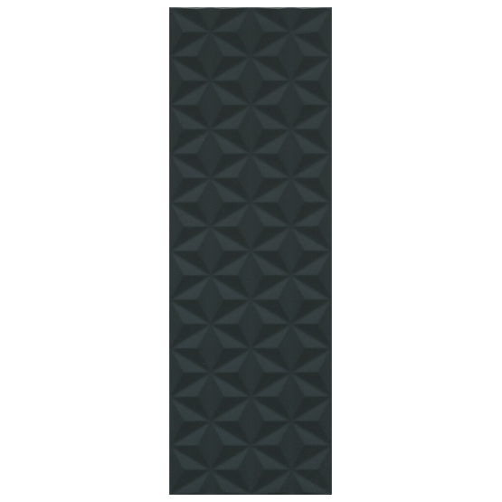 Плитка керамическая настенная &quot;Диагональ&quot;  250*750мм, черный структурный
