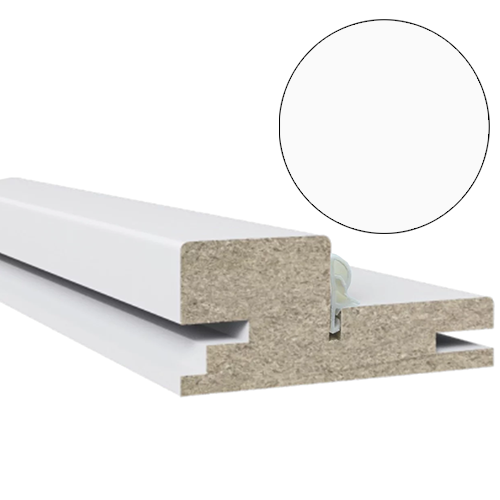 Стойка дверной коробки с уплотнителем, 80*2070*44мм, телескопическая , МДФ, "Пэт Айс"Дубрава-Сибирь