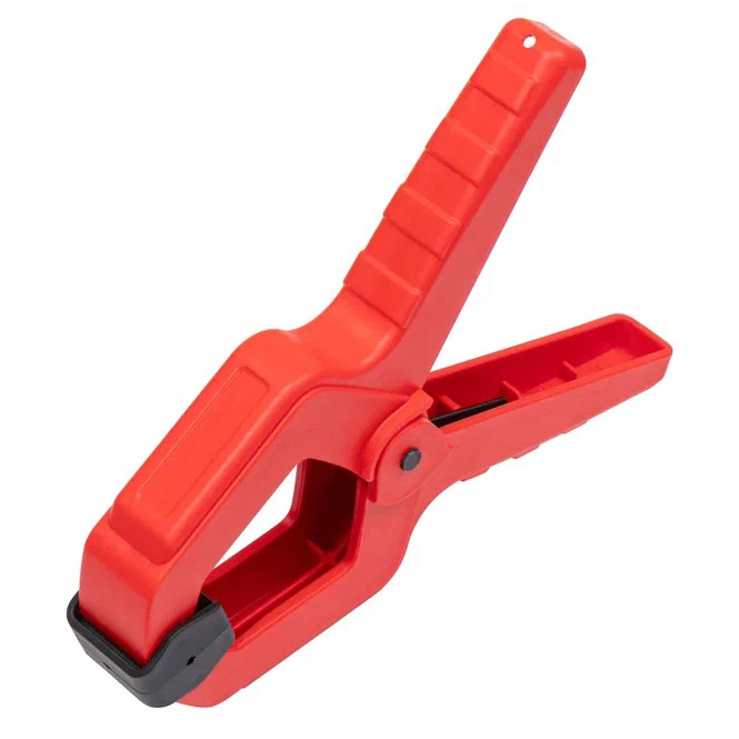 Струбцина клещеобразная "DLT", глубина захвата 75мм, усилие зажима 15кг