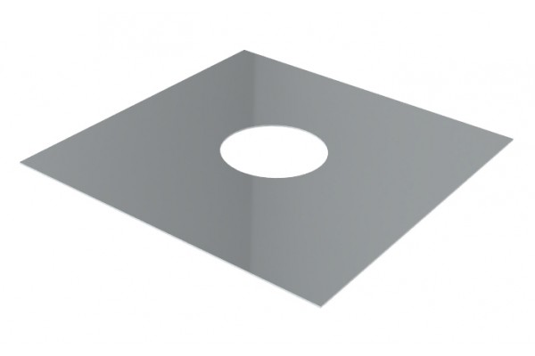 Элемент ППУ, D-150, квадратный, 0,5мм, нержавейка зеркальная