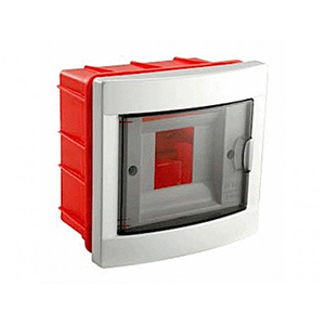 Бокс пластиковый встраиваемый на 6 модулей VIKO IP40 белый