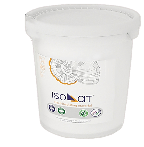 Жидкая Теплоизоляция "Изоллат - М", 5л