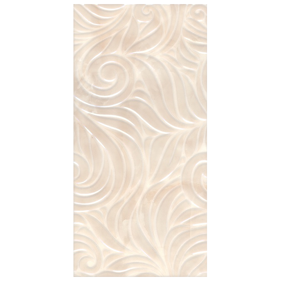 Плитка керамическая настенная "Вирджилиано"  300*600мм, бежевая, структура