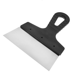 Шпатель Decor "Россия" фасадный из нержавеющей стали 200мм, пластмассовая ручка