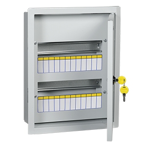 Щит распределительный встраиваемый на 24 модуля 395*310*120мм ЩРв-24з-3 36 УХЛ3 Trend ИЭК