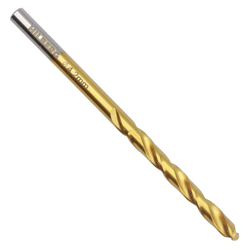 Сверло по металлу 4,2*75(43)мм 10шт/уп Hilberg Cobalt 5% TOP