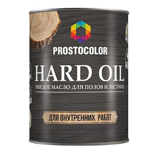 Масло для полов и лестниц &quot;HARD OIL PROSTOCOLOR&quot;, &quot;Серый шёлк&quot;, 0,75л