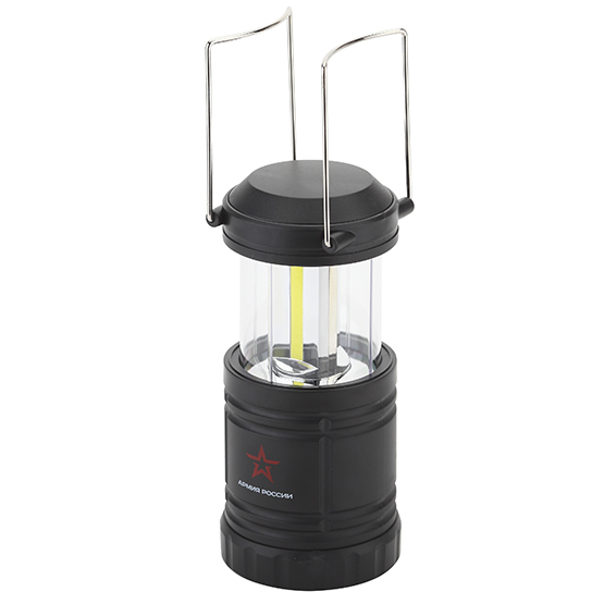 Фонарь Кемпинг &quot;ЭРА KB-502&quot; 3 СОВ*1,5Вт &quot;Заря&quot;, складной, магнит, крючок, &quot;Армия России&quot;