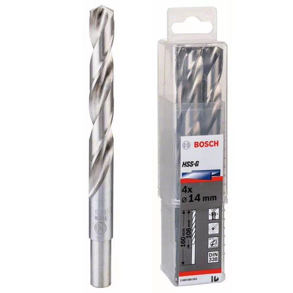 Сверло "Bosch" по металлу HSS-G 14*108*160мм