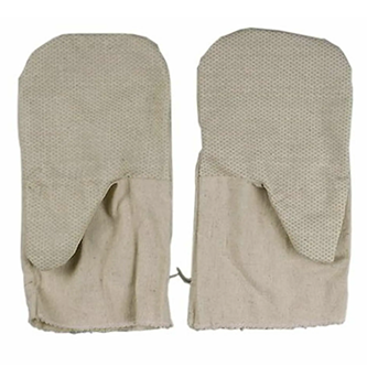 Рукавицы хлопчатобумажные с защитой от скольжения ПВХ