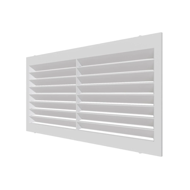 Решетка пластиковая вентиляционная 171*81, белая