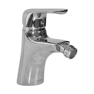 Смеситель для биде "Mixline ML13-05", однорычажный, хром, с подводкой