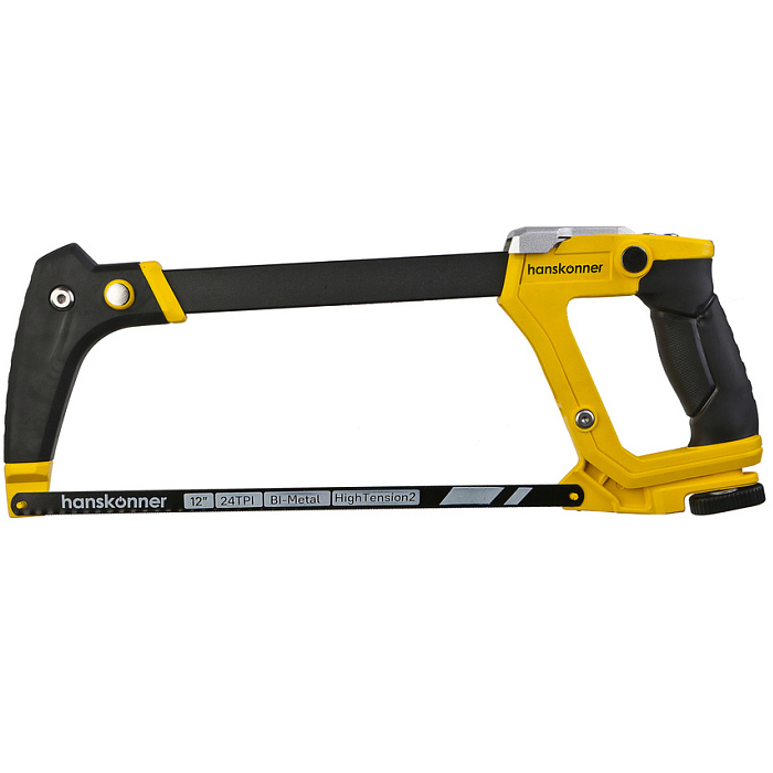 По мет. 300мм,  встроенная ножовка по дереву, SK5, "hanskonner", bi-metal