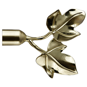 Наконечник DIY 16.01.04.101 "Листочки", золото антик, 16мм