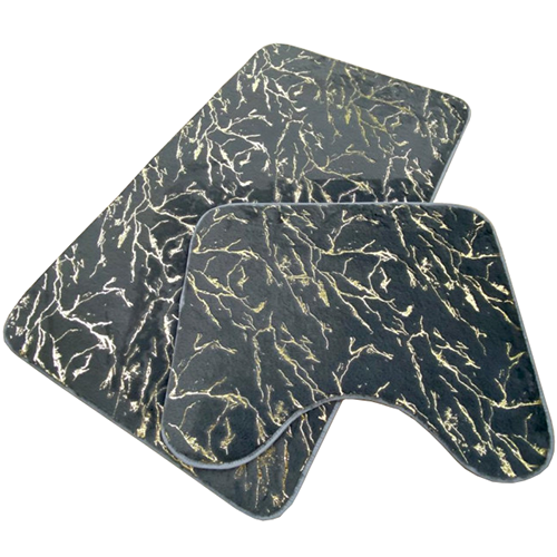 Коврик д/ван.ком."Mramor"60*100 и 50*60 2-пр grey