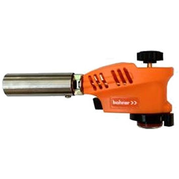 Горелка газовая с пьезоподжигом, баллончик "Bohrer" Мастер