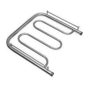 Полотенцесушитель "Фокстрот" 600*500мм нержавеющий 1"