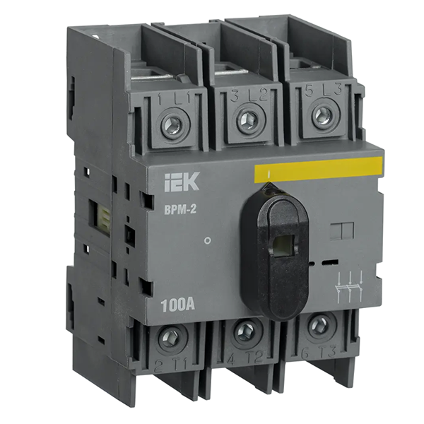 Выключатель-разъединитель ВРМ-2 3P 100A "ИЭК