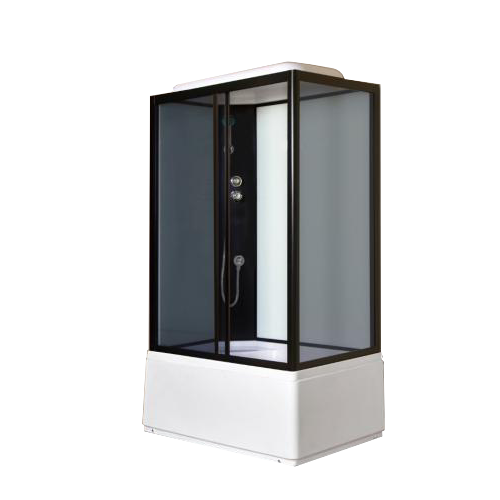 Душевая кабина "Golden Frog KF006BL", левая, тонированные стекла, поддон акриловый, высокий, 1200*800*2150мм