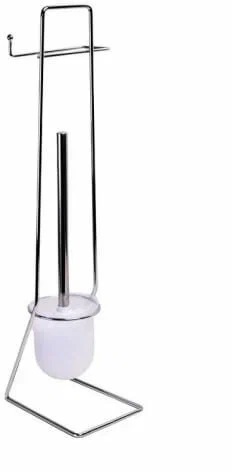 Стойка &quot;W7210&quot; напольная для туал. бумаги с щеткой для унитаза