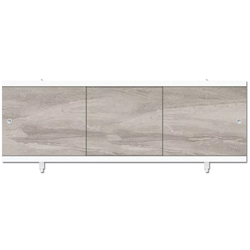 Экран для ванны "Камень коричневый", 1,48м