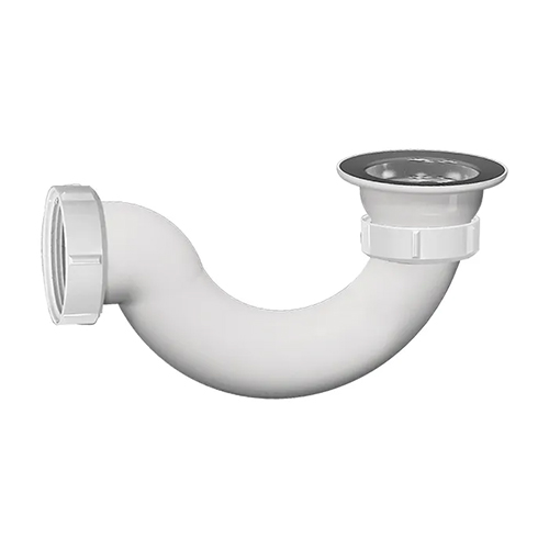 Сифон для душевого поддона со стальным выпуском, 1.1/2"*40 , "Aquattro", AQV115