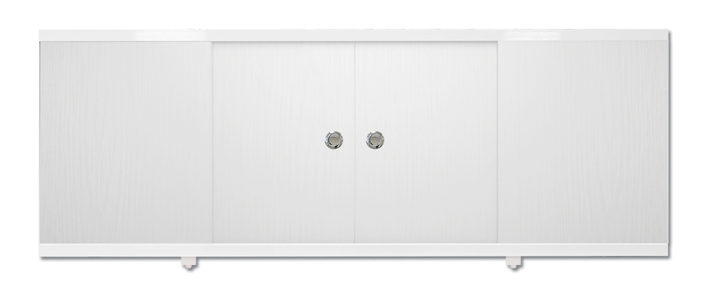 Экран-купе для ванны "Белый глянец", 1,69м