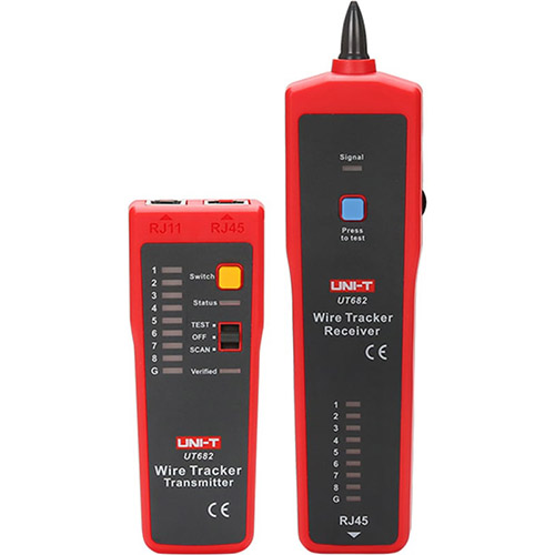 Тестер трассоискатель с генератором сигнала UNI-T UT682D
