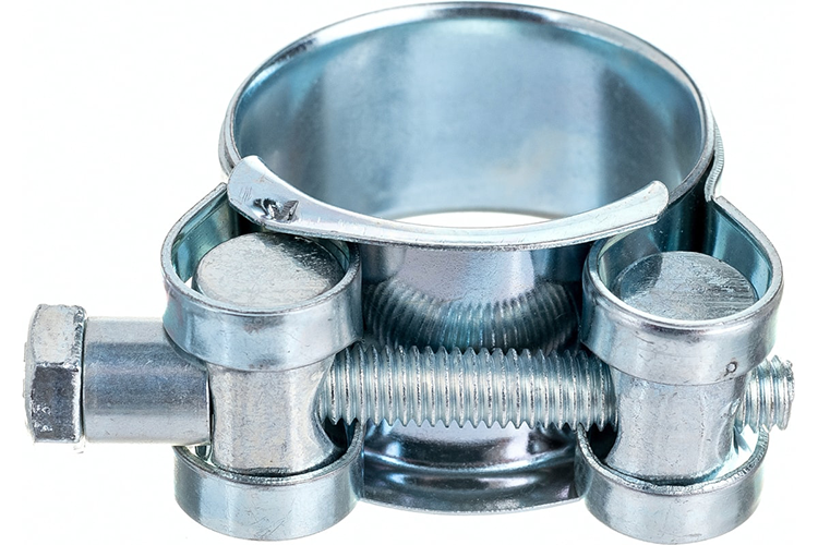 Хомуты "Сибиртех" металлические, силовые 29-31мм, в упак 2шт уп. ширина 20 мм, W1