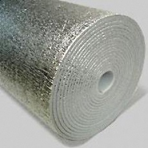 Теплоизоляция отражающая НПЭ с фольгой 3мм, 1*25м