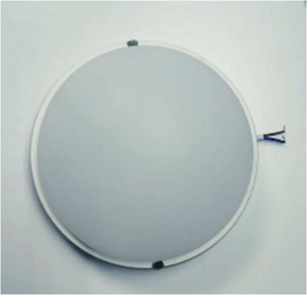 Светильник светодиодный "ССП-К 15" 15Вт, 6400К, 1350Лм, IP65, 138*50мм, круг матовый "Evostar"