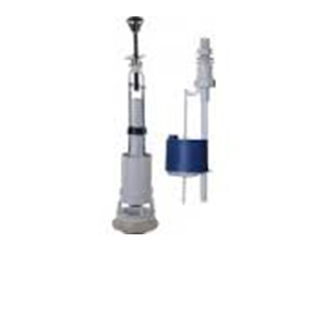 Арматура для бачка со штоком, нижний подвод