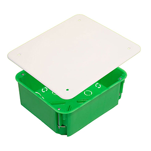 Коробка распределительная "Hegel" для скрытой проводки под гипсокартон, 160*140*70мм