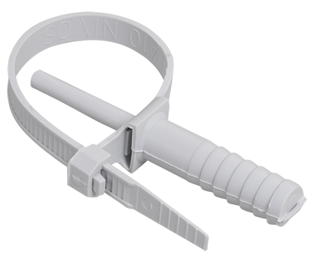 Хомут дюбельный ХД 7х150 серый "ИЭК"