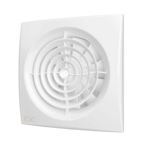 Вентилятор &quot;Era&quot; накладной D150 &quot;AURA 6C-03&quot; 17/20Вт с обрат. клап. 2скор