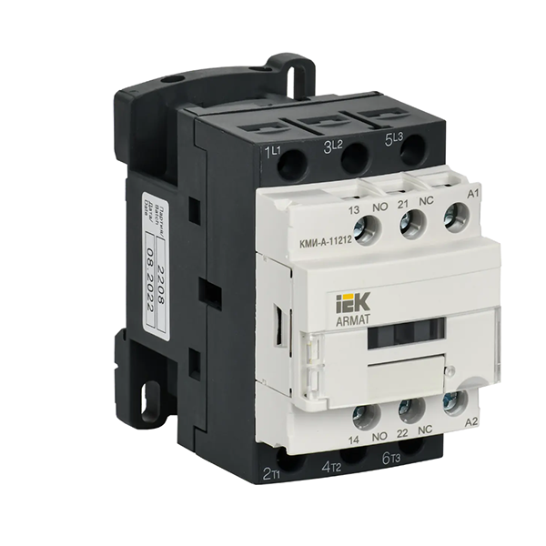 Контактор ARMAT КМИ-A 11212 LC1D 12А 400В/АСЗ 1НО/1НЗ (1/50) "ИЭК"