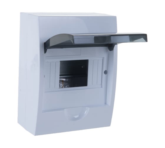 Бокс пластиковый навесной на 6 модулей ИЭК ЩРн-П-6 IP41 белый