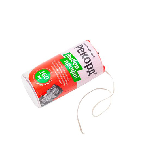 Универсальная нить для резбовых соединений "Рекорд", 160м