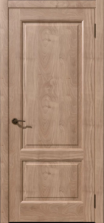 Дверное полотно "Лира", 800*2000*38мм, глухое, ПВХ, "Шампань"Дубрава Сибирь
