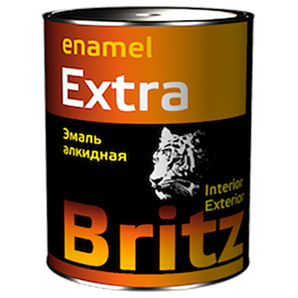 Эмаль вишневая ПФ-115 ГОСТ "Бриц", 0,9кг