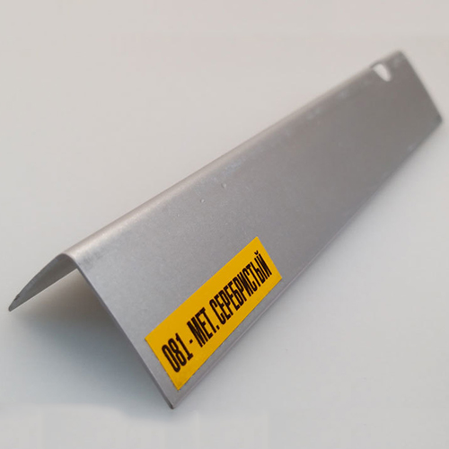 Угол ПВХ KU, 25*25мм, L=2,7м, "Металлик"