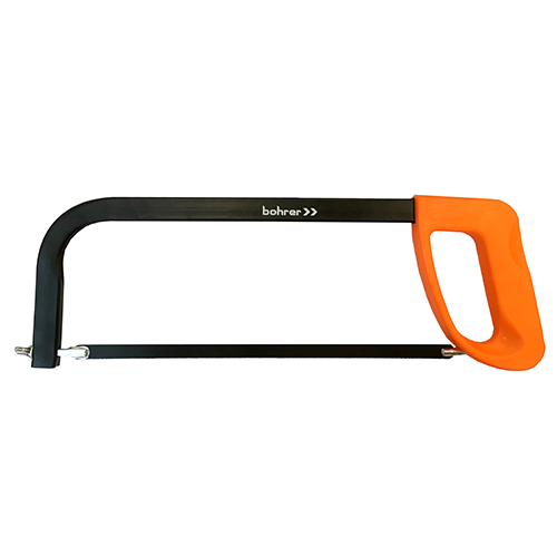 Ножовка "Bohrer" по металлу 300мм, закаленый зуб, 3D заточка,  платиковая ручка!!!