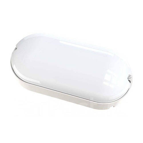 Светильник светодиодный "СПП-1202-Овал" 12Вт, 4000К, 1000Лм, IP65, белый "Aktiv Electro"