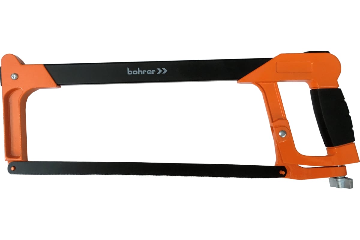 Ножовка &quot;Bohrer&quot; по металлу 300мм, обрезиненная рукоятка