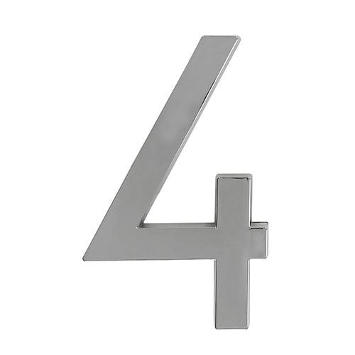 Номер дверной "4" , Модерн