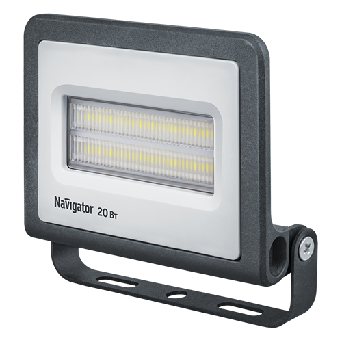 Прожектор светодиодный  20Вт 4000К 4100Лм 220В черный "14 202 NFL-01-20-4K-LED" "Navigator"