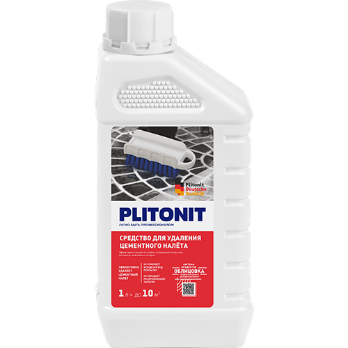 ПЛИТОНИТ Средство для удаления цементного налета 1л.