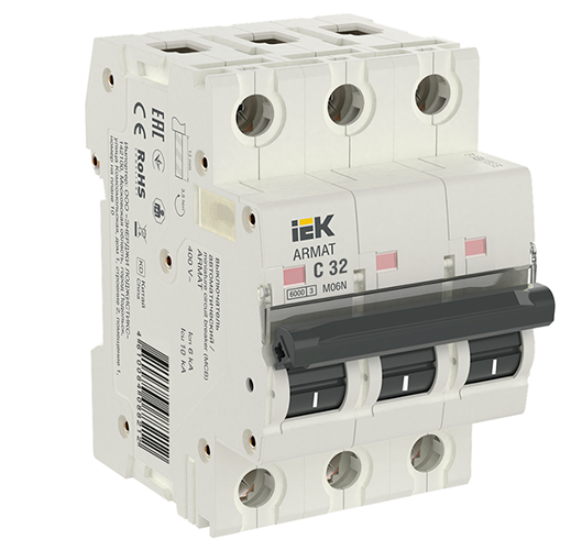 ARMAT Автоматический выключатель M06N 3P C 32А IEK