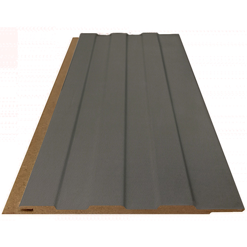 Панель стеновая МДФ - "Лофт темный ПВХ", 118*6*2700мм, "Бриз морской"